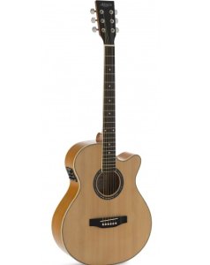 guitarra electroacustica natural