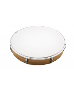 pandero 30cm. aro madera,parche pl�stico,tensores con batiente