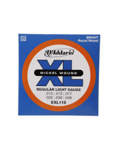 juego de cuerdas guitarra el�ctrica /addario 0,10