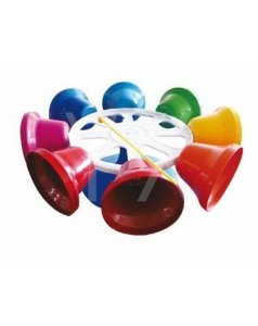 campanas carrusel do/do 8,2diam.x10,5cm alto