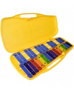 carrillon cromatico 27 laminas de colores