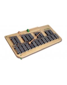 carrillon soprano cromatico do-la(22 laminas) 1 par de baquetas