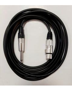 cable microfono 10mts. cannon-jack