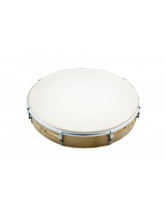 pandero 27cm. parche de pl�stico,tensores con batiente
