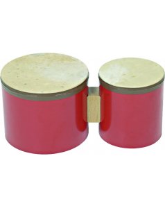 bongos pegat de pell de 15 cm i 20cm
