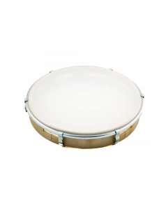 pandero 25cm.parche de pl�stico,tensores con batiente