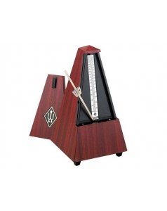 metronomo mecanico con compases,marron