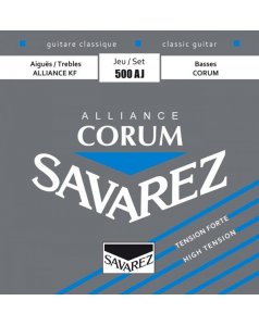 juego de cuerdas guitarra clasica t/ fuerte savarez