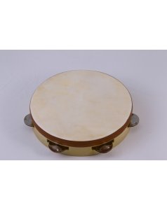 pandereta piel natural 20cm