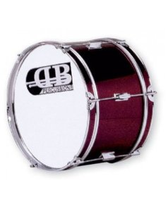 bombo de banda 50x30cm.granate