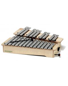 metalofono soprano cromatico do-la(22 laminas) 1 par de baquetas