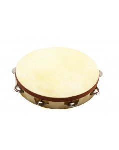 pandereta piel natural 25cm