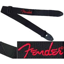 correa para guitarra fender l/rojo