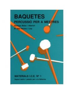 libro de baquetes,percussi� per a mestres