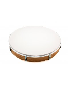 pandero 35cm. aro madera,parche pl�stico,tensores con batiente