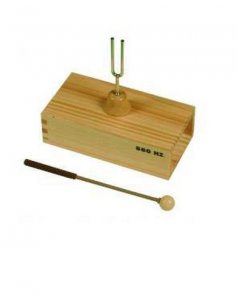 diapason 880hz,con caja de resonancia