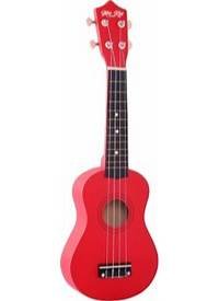 ukelele soprano rojo